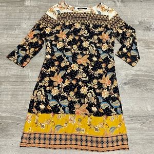 (Final Price) Desigual Floral Paisley Sheath Dress Size 36